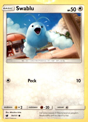 SM - Crimson Invasion #79/111 Swablu