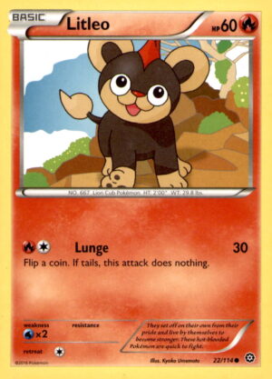 XY - Steam Siege #22/114 Litleo