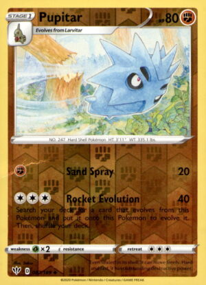 SWSH03: Darkness Ablaze #087/189 Pupitar