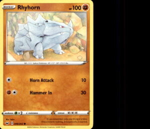 SWSH01: Sword & Shield Base Set #096/202 Rhyhorn (096)