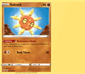 SWSH03: Darkness Ablaze #092/189 Solrock