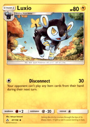 SM - Ultra Prism #47/156 Luxio
