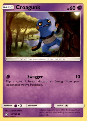 SM - Ultra Prism #56/156 Croagunk