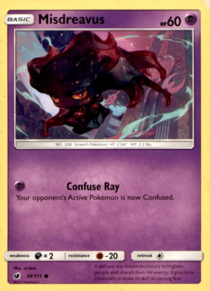 SM - Crimson Invasion #39/111 Misdreavus