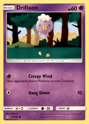 SM - Ultra Prism #51/156 Drifloon