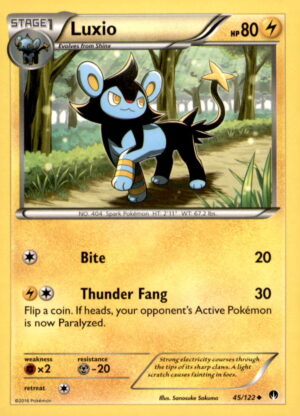 XY - BREAKpoint #45/122 Luxio