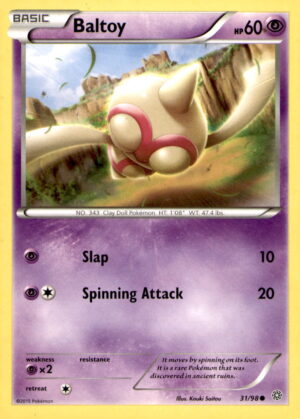 XY - Ancient Origins #31/98 Baltoy (31)