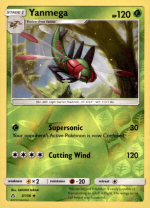 SM - Ultra Prism #3/156 Yanmega