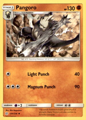 SM - Cosmic Eclipse #120/236 Pangoro