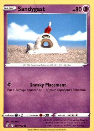 SWSH02: Rebel Clash #081/192 Sandygast