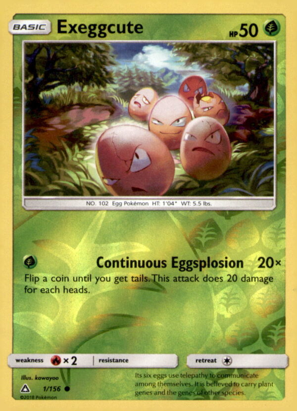 SM - Ultra Prism #1/156 Exeggcute