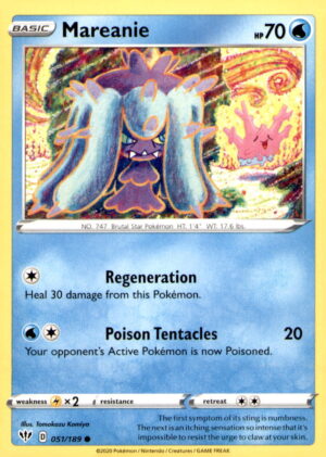 SWSH03: Darkness Ablaze #051/189 Mareanie