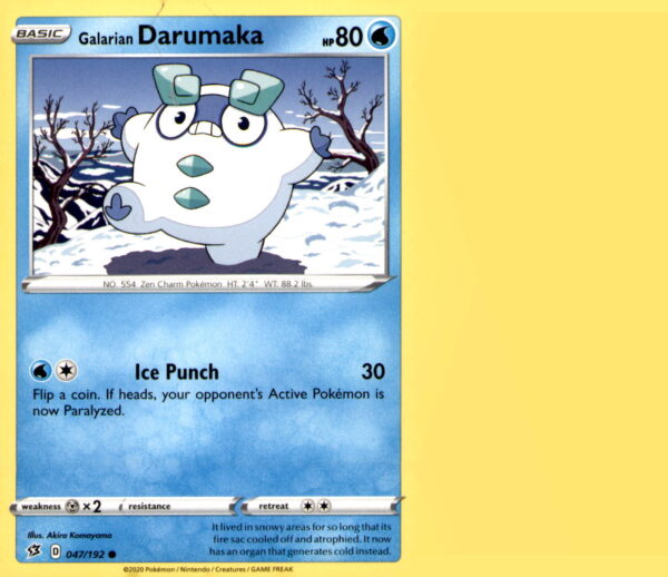 SWSH02: Rebel Clash #047/192 Galarian Darumaka
