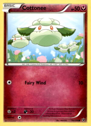XY - Fates Collide #70/124 Cottonee