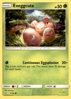 SM - Ultra Prism #1/156 Exeggcute