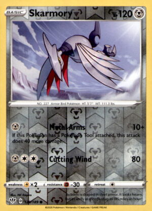 SWSH03: Darkness Ablaze #120/189 Skarmory