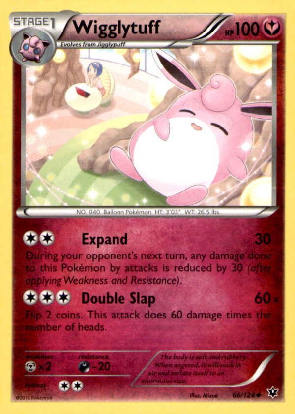 XY - Fates Collide #66/124 Wigglytuff