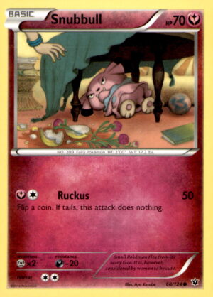 XY - Fates Collide #68/124 Snubbull