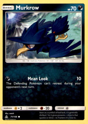 SM - Ultra Prism #71/156 Murkrow