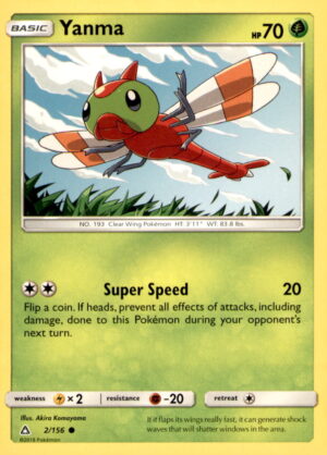 SM - Ultra Prism #2/156 Yanma