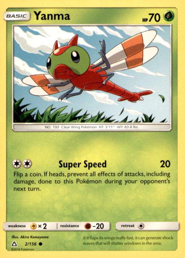 SM - Ultra Prism #2/156 Yanma