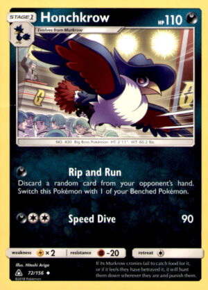 SM - Ultra Prism #72/156 Honchkrow