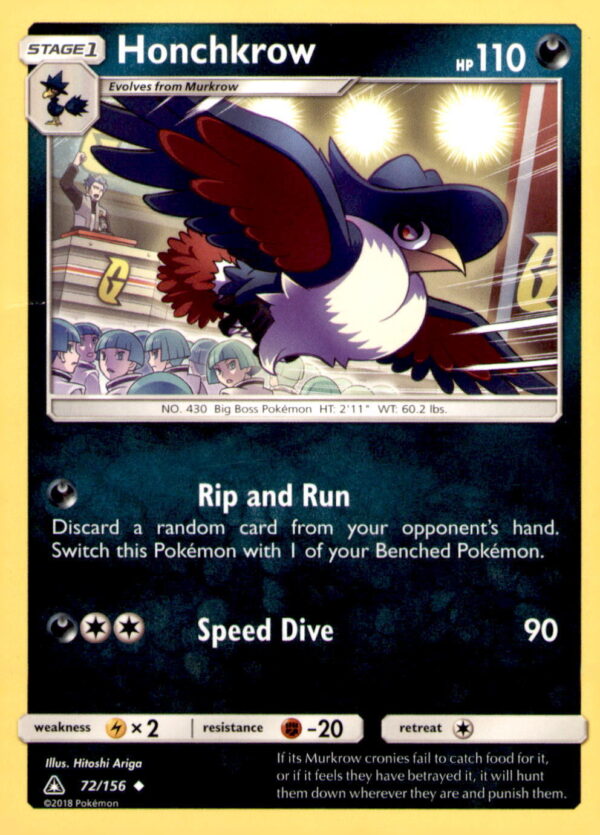 SM - Ultra Prism #72/156 Honchkrow