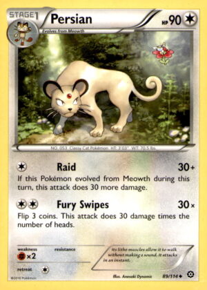 XY - Steam Siege #89/114 Persian