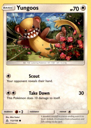 SM - Ultra Prism #112/156 Yungoos