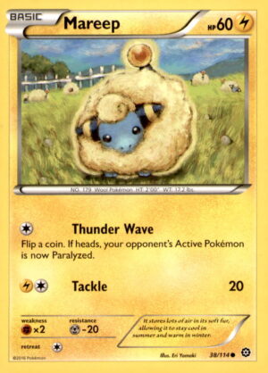 XY - Steam Siege #38/114 Mareep