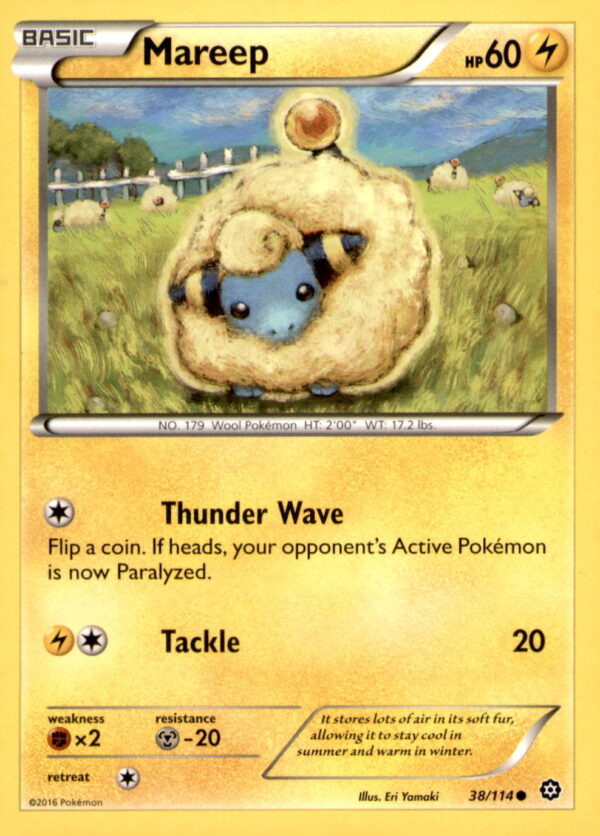 XY - Steam Siege #38/114 Mareep