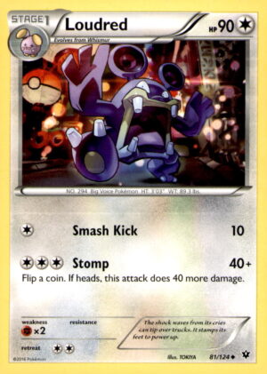 XY - Fates Collide #81/124 Loudred