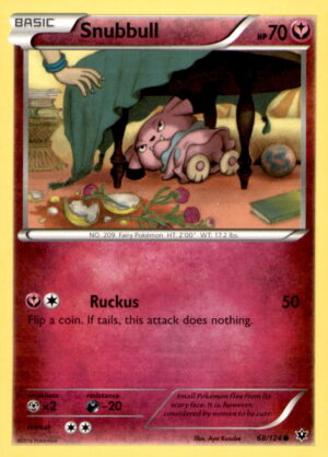 XY - Fates Collide #68/124 Snubbull