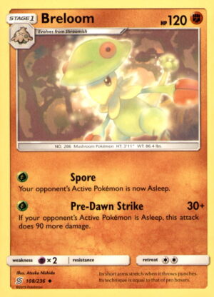 SM - Unified Minds #108/236 Breloom