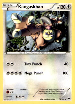 XY - Fates Collide #75/124 Kangaskhan