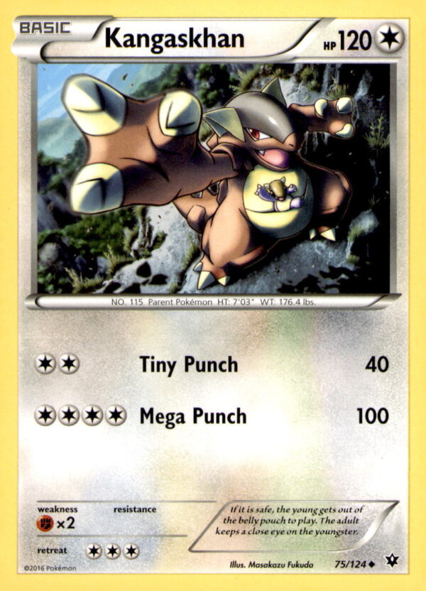 XY - Fates Collide #75/124 Kangaskhan