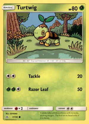 SM - Ultra Prism #7/156 Turtwig (7)