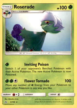 SM - Ultra Prism #5/156 Roserade