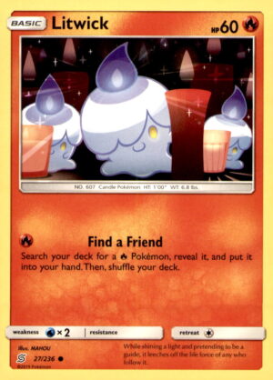 SM - Unified Minds #27/236 Litwick (27)
