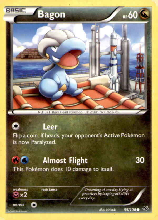 XY - Roaring Skies #55/108 Bagon (55)