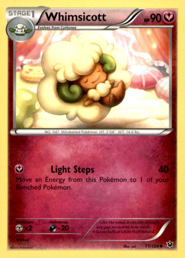 XY - Fates Collide #71/124 Whimsicott