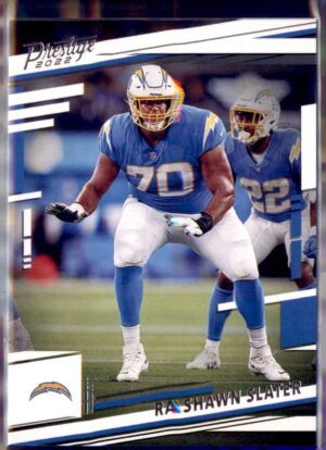 2022 Panini Prestige #156 Rashawn Slater