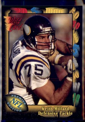 1991 Wild Card #72 Keith Millard