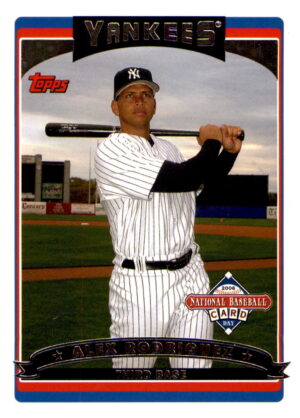 2006 National Baseball Card Day #7 Alex Rodriguez