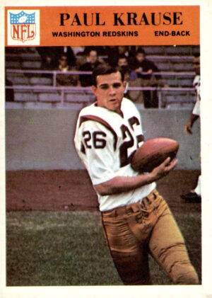 1966 Philadelphia #186 Paul Krause