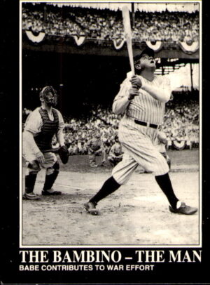 1992 Megacards Babe Ruth #135 Babe Contributes to War Effort