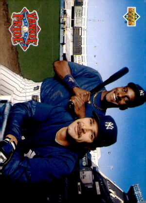 1993 Upper Deck #47 Yankee Pride (Roberto Kelly / Don Mattingly)
