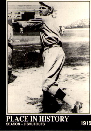 1992 Megacards Babe Ruth #53 Season - 9 Shutouts