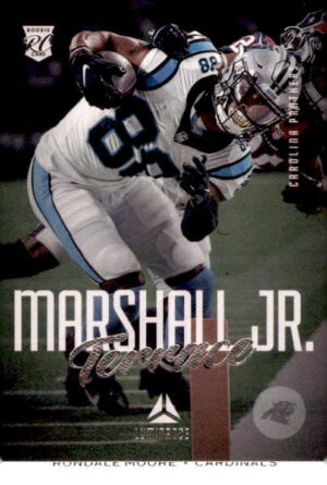 2021 Panini Chronicles #216 Terrace Marshall Jr. Luminance Update Rookies Gold