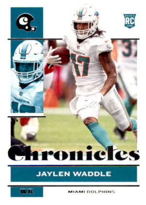 2021 Panini Chronicles #76 Jaylen Waddle